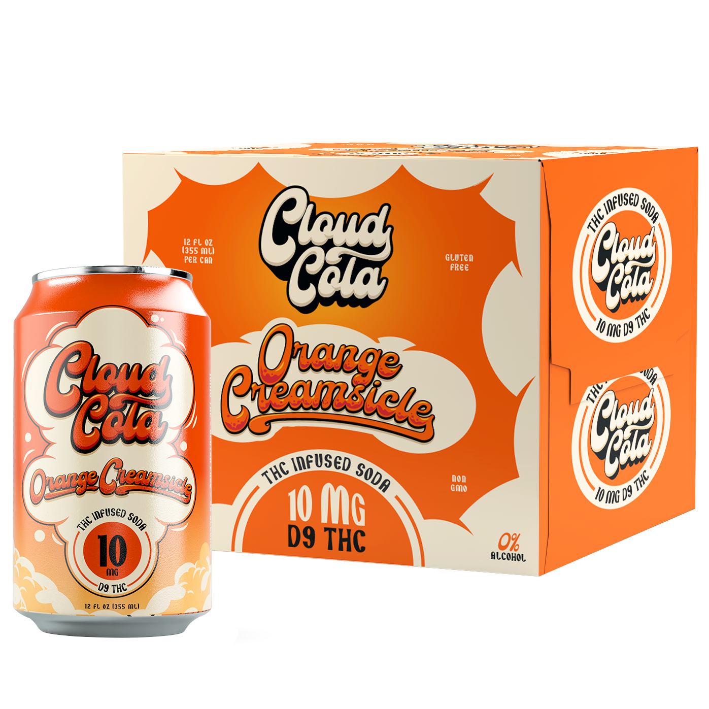 ORANGE CREAMSICLE 10MG THC SODA