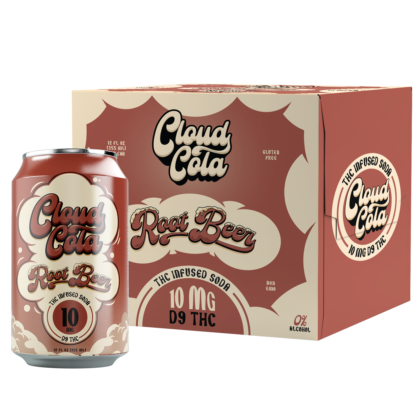 ROOT BEER 10MG THC SODA