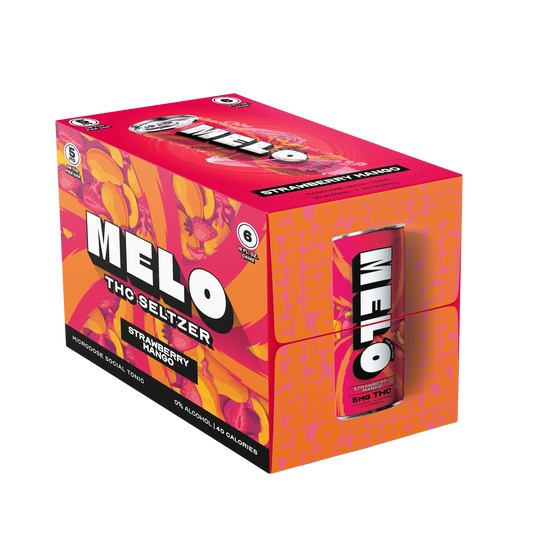 THC SELTZER STRAWBERRY MANGO